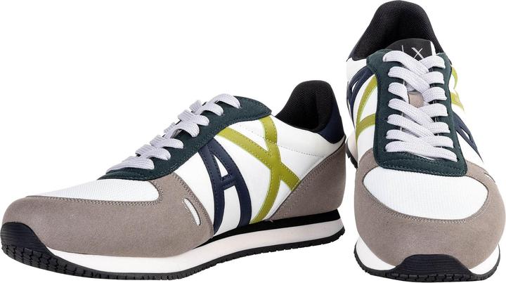 Light green, White, Dark Blue