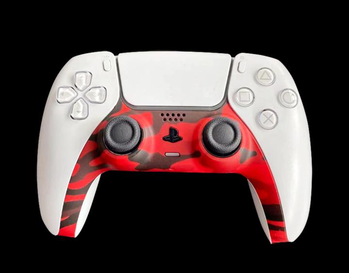Actual product image Piranha PS5 Controller Skins - Camo Red (PS5)