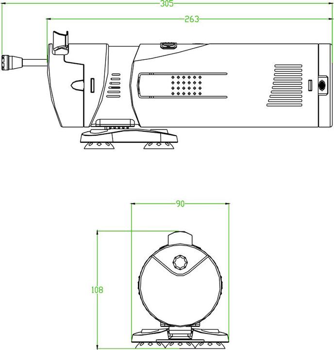 Produktbild SunSun CUP-807 Aquarium Innenfilter 700l/h Aquarium Pumpe UVC Klärer Sauerstoff (500 l, Innenfilter, Brackwasser, Süsswasser, Salzwasser)