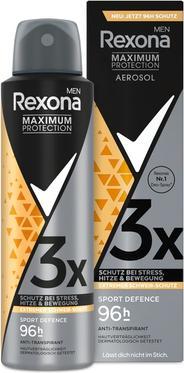 Produktbild Rexona Deo Spray Maximum Protection Sport Defense 150 ml (Spray, 150 ml)
