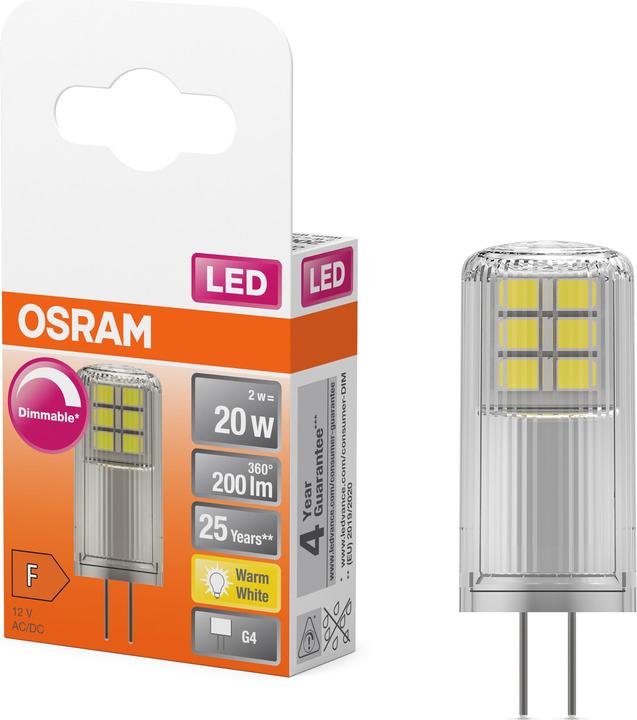 Produktbild Osram Led Pin (G4, 2 W, 200 lm, 1 x, F)