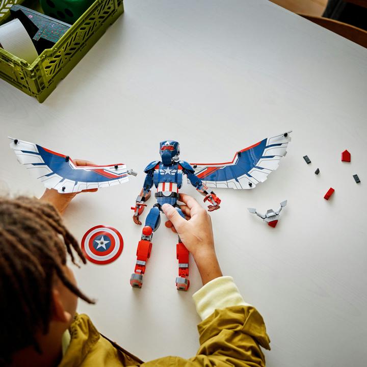 Immagine prodotto LEGO Nuova figura da costruzione di Capitan America (76296, LEGO Marvel)