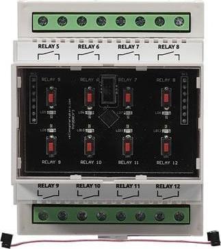 Actual product image Velleman Wifi Relay Expansion Card For Din Rail Mounting