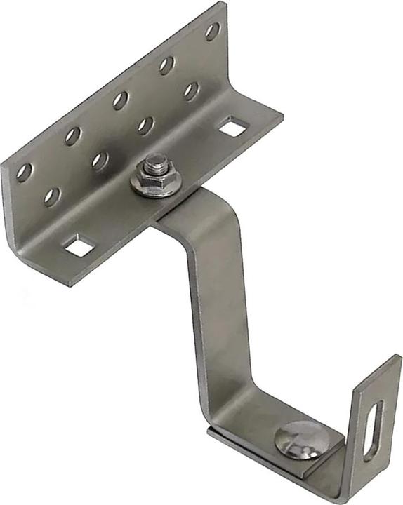 Immagine prodotto Offgridtec Gancio per tetto in acciaio inox, regolabile in 3 posizioni - montaggio sul tetto - tetto in tegole