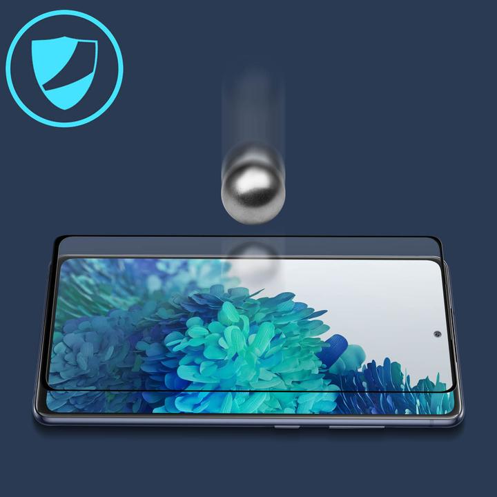 Actual product image Avizar bulletproof glass, glass protective film, protective glass (1 Piece, Samsung Galaxy S20 FE)