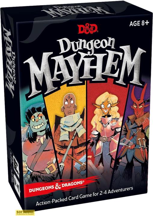 Produktbild Dungeons & Dragons - Dungeon Mayhem, Kartenspiel, 2-4 Spieler, ab 8 Jahren (DE-Ausgabe) (Deutsch)