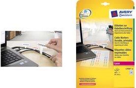 Actual product image Avery Cable labels