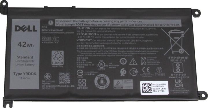 Produktbild Dell Fdrhm (3 Zellen, 3500 mAh)