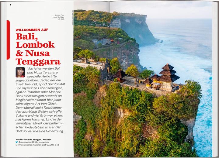 Immagine prodotto Guida di viaggio Bali, Lombok e Nusa Tenggara (Tedesco, Sofia Levin, Mark Johanson, MaSovaida Morgan, Virginia Maxwell, 2023)