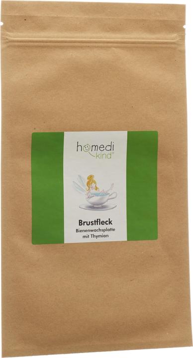 Produktbild Homedi-kind Brustfleck Bienenwachsaufl 12.5x17cm (Körperpflegeset)