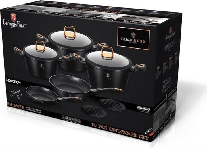 Actual product image BerlingerHaus Cookware (28 cm, Pan set + pot set, Stainless steel)
