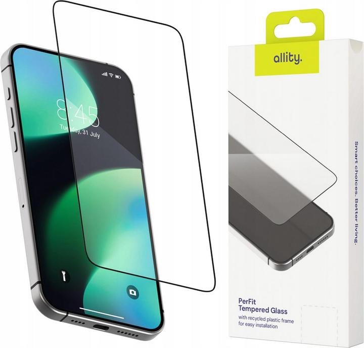 Produktbild Allity tempered glass PerFit for iPhone 15 Plus / 16 Plus (Apple iPhone 15 Plus)