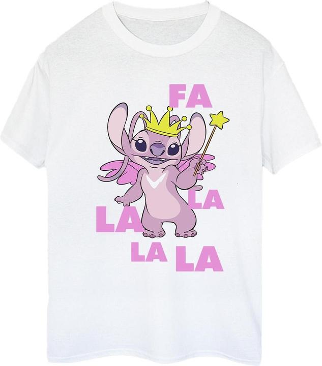 Image du produit Disney - T-shirt LILO & STITCH ANGEL FA LA LA - Femme (5XL)