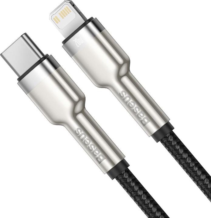 Actual product image Baseus USB C – Lightning (0.25 m, USB 3.0)