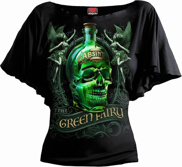 Immagine prodotto Spiral Donna/Ladies The Green Fairy Batwing Top (XL)