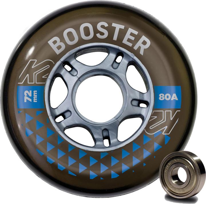 Actual product image K2 BOOSTER 72MM 80A 8-WHEEL PACK W ILQ 5 (72 mm)