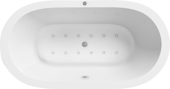 Produktbild Jet-Line Whirlpool Badewanne MAGGIORE II schwarz (170 cm, 80 cm)