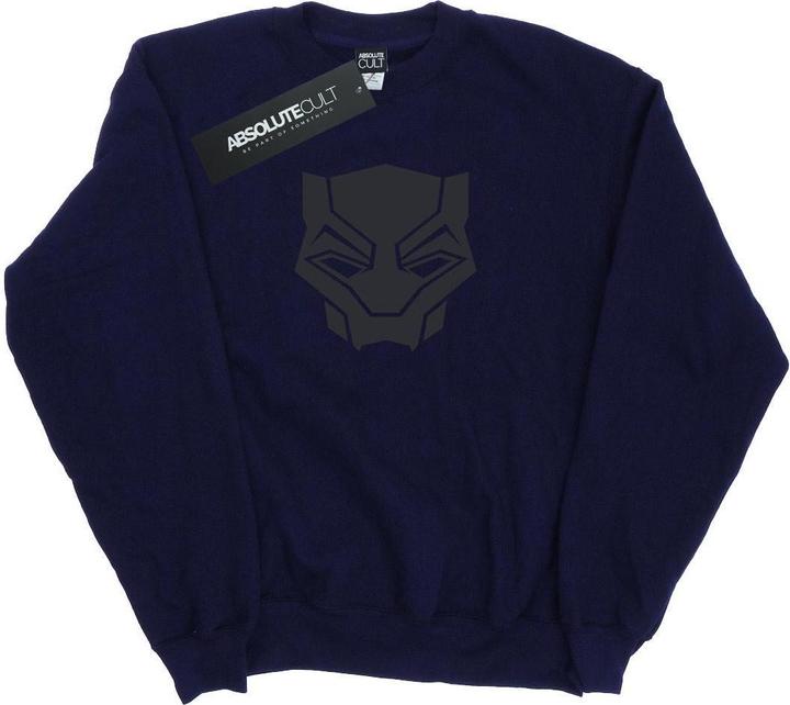 Image du produit Mens Black Panther Black On Black Cotton Sweatshirt (L)