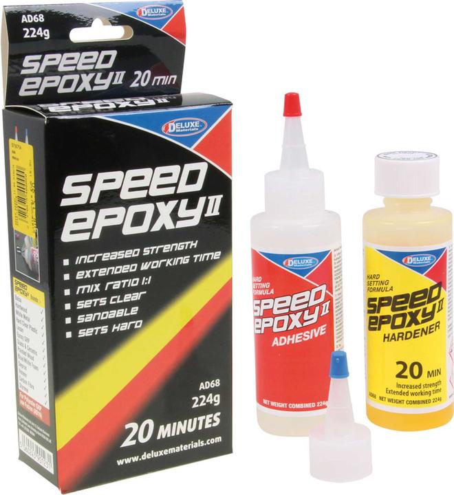 Produktbild Deluxe Materials Speed Epoxy II 20 min 224g (290 g, 1 ml)
