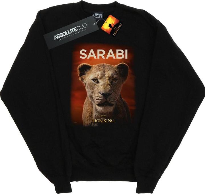 Actual product image Disney Womens/Ladies The Lion King Movie Sarabi Poster Sweatshirt (XL)
