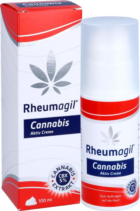 Immagine prodotto Rheumagil Crema attiva alla cannabis (Latte corpo, 100 ml)