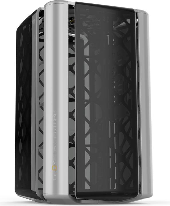 Actual product image Geometric Future M2 THE ARK housing, TG - grey (Mini-ITX, Mini-ATX)