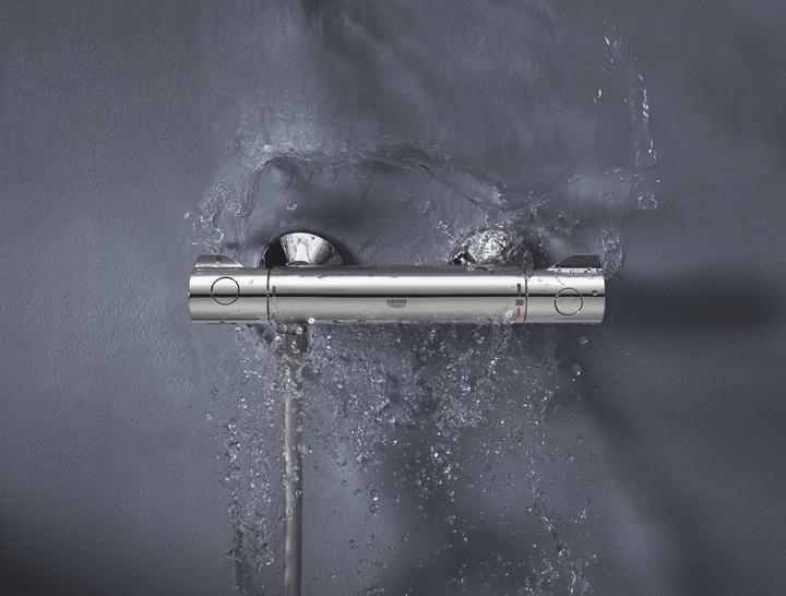 Actual product image Grohe Grohtherm 800 thermostatic shower mixer