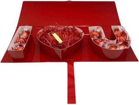 Image du produit TOP Geschenkbox I love you mit Schlüsselanhänger (Coffret cadeau)