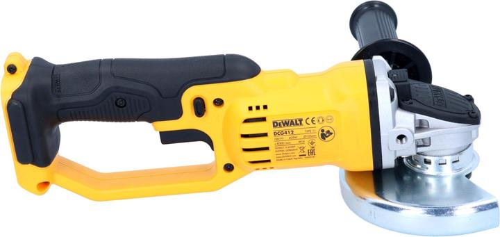 Actual product image DeWalt DCG 412 Cordless Angle Grinder 18V 125mm + 1x Battery 4.0Ah - without Charger (125 mm)