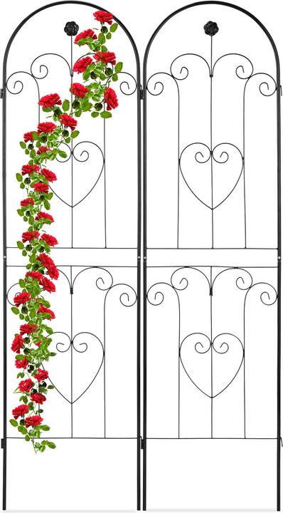 Produktbild Relaxdays 2x Rankgitter (2.50 cm, 51 cm)