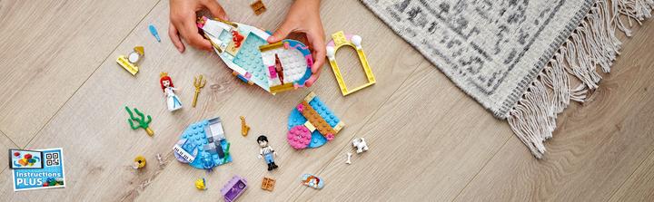 Actual product image LEGO Arielle's party boat (43191, LEGO Disney)