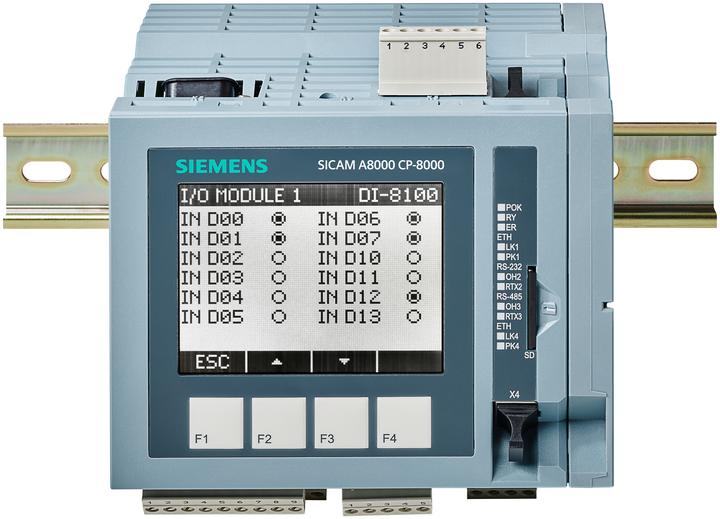 Immagine prodotto Siemens SICAM A8000 Modulo processore CP-8000 -40-+70°C Display max. 116 I/O