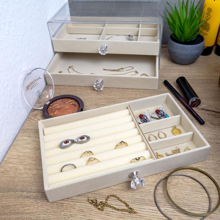 Produktbild Intirilife Schmuckkästchen mit 3 Schubladen