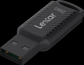 Actual product image Lexar Clé USB 3.0 JumpDrive V400 - 256Go (Noir) (256 GB, USB-A)