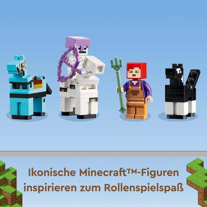 Produktbild LEGO Der Pferdestall (21171, LEGO Minecraft)