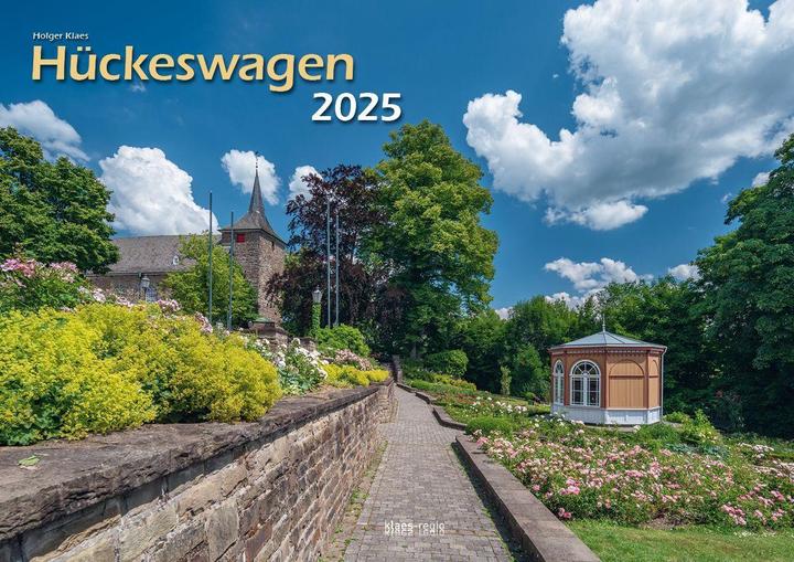 Actual product image Hückeswagen 2025 picture calendar A3 landscape spiral binding (A3, Hardcover, German)