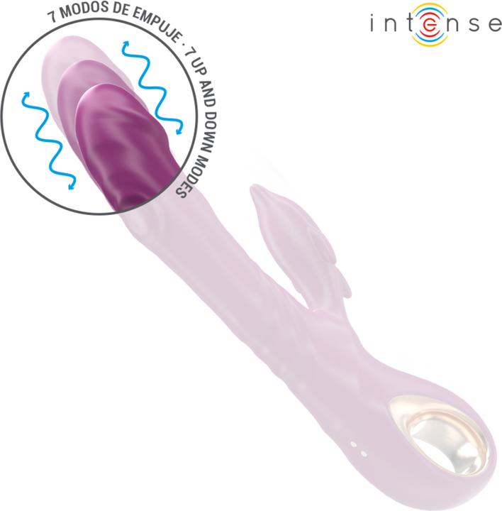Produktbild Intense Halle Multifunktionsvibrator Mit Delfin-Stimulierender Zunge Lila