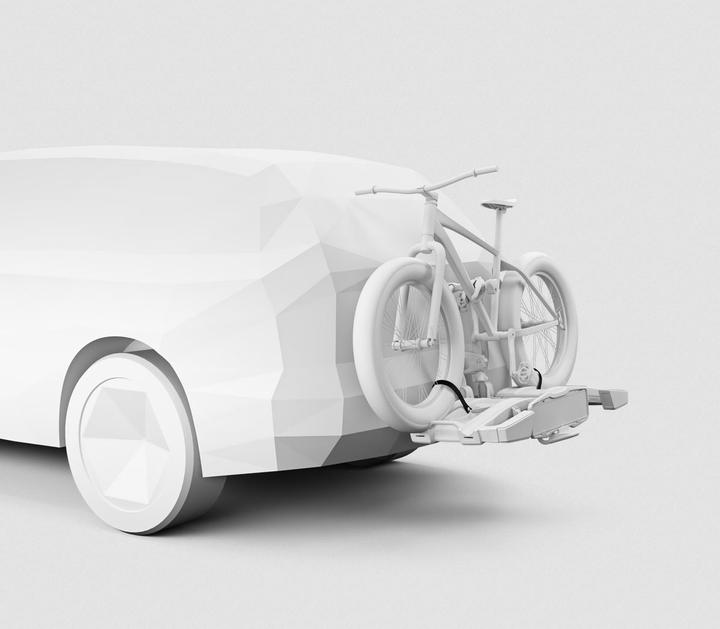 Image du produit Thule Sangles de roue pour vélos gras (Noir)