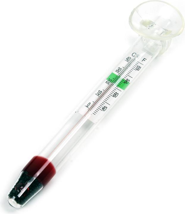 Produktbild SunSun WDJ-02 Aquarium Thermometer -1–43°C / 35–105°F Aquarium Zubehör Saugnapf