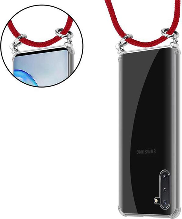Produktbild Cadorabo TPU Handy Kette SILBER Cover