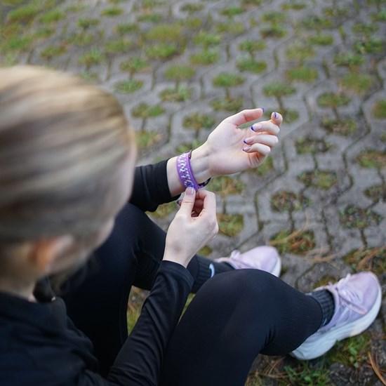 Produktbild Suunto 22 Ath5 Silicone Strap Orchid Purple S+M (22 mm, Silikon, 9 Peak, 5 Peak)