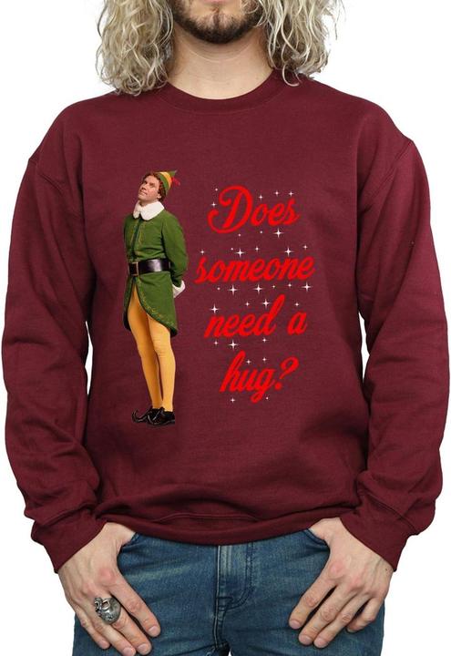 Actual product image Elf Mens Hug Buddy Sweatshirt (XL)