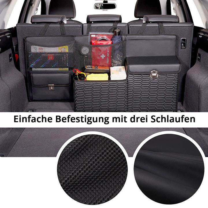 Produktbild Stahlwerk Kofferraum-Organizer To-995 St Auto-Organizer Verschiedene Fächer