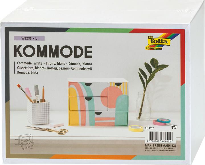 Image du produit Folia Boîte en carton commode large