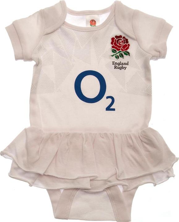 Actual product image England Rugby Baby 2023-2024 Double Frill Tutu (68)