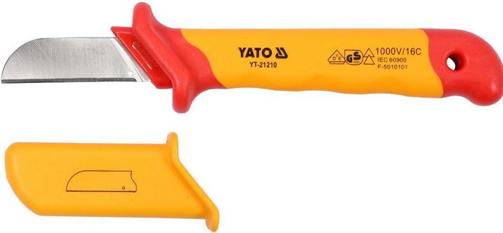 Actual product image Yato yt-21210 - Insulated cable knife 50 x 180 mm VDE (180 mm)