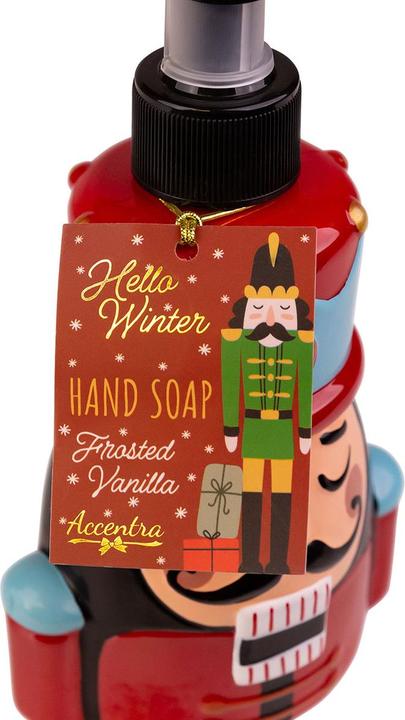 Immagine prodotto Accentra Seifenspender mit Flüssigseife NUTCRACKER, Nussknacker (Sapone liquido, 350 ml)