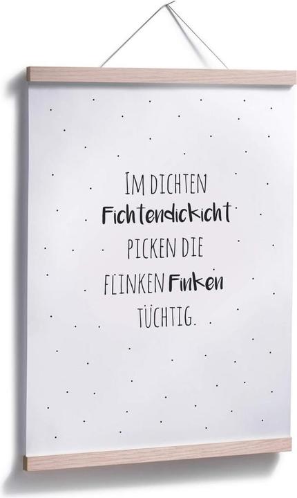 Immagine prodotto Trenddeko Scioglilingua - Nel denso boschetto di abeti (30 x 40 cm)