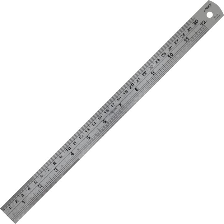 Actual product image Linex Steel ruler (300 mm)