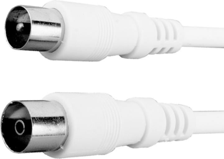 Produktbild Televes Preisner TAK90100G 10m IEC IEC Weiss Koaxialkabel (90 dB, Antennenkabel)